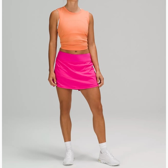 Lululemon Pace Rival Skirt *Tall 💖 Sonic Pink - Picture 1 of 12